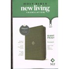 NLT Bible - Compact Giant Print With Zip